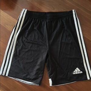 Adidas Black Athletic Shorts